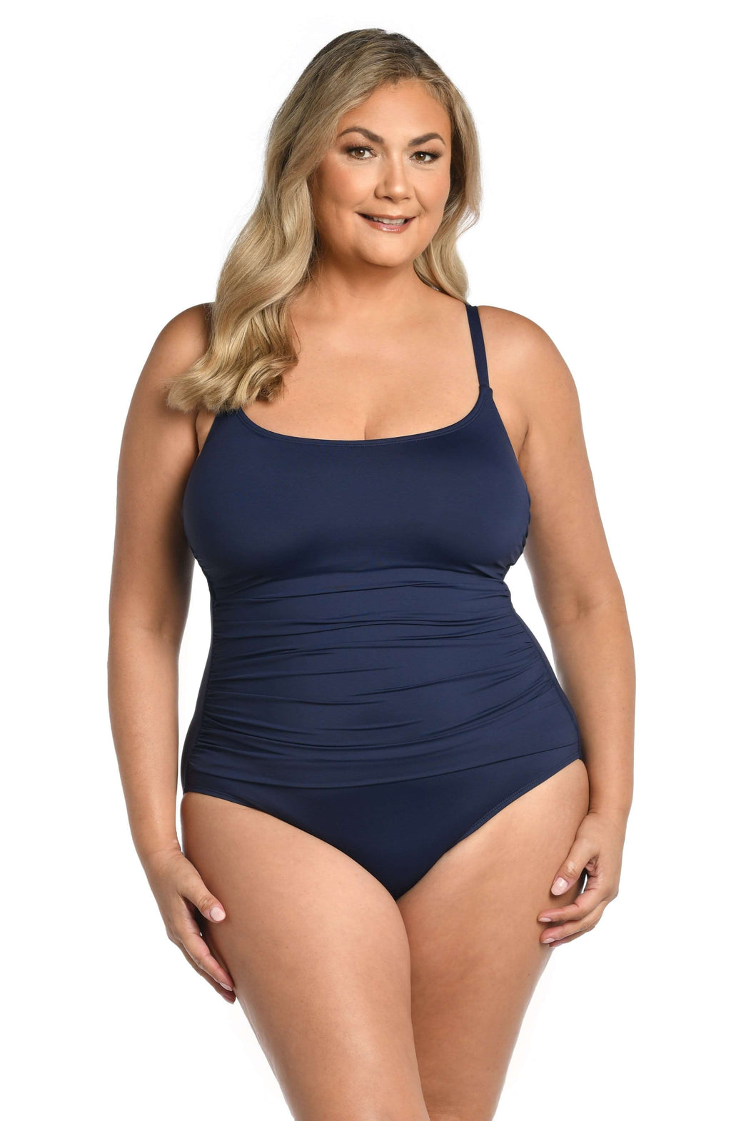 La Blanca Island Goddess Lingerie One Piece - Indigo