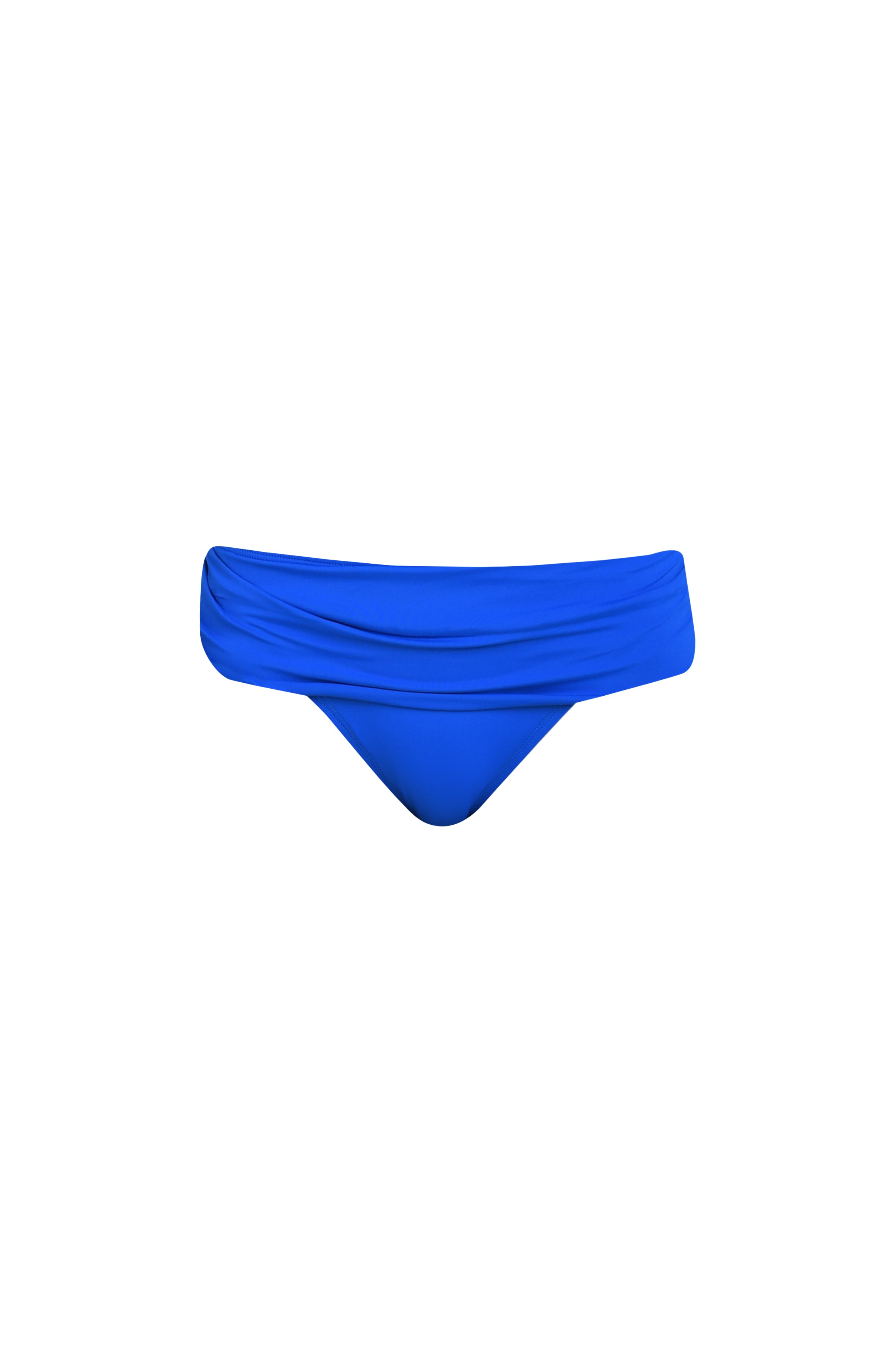 La Blanca Island Goddess Ruched Band Hipster Bottom - Lapis