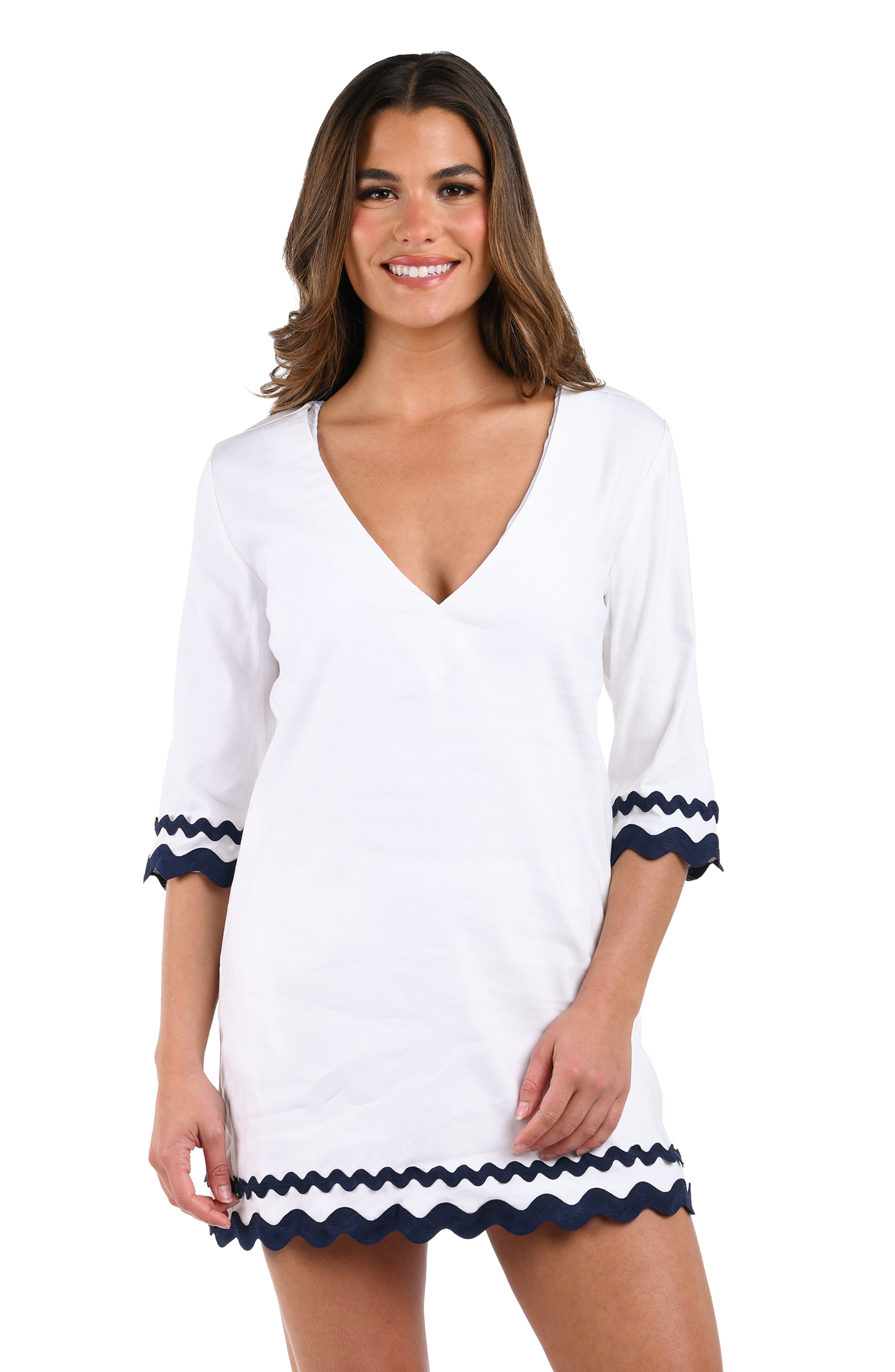 La Blanca Poolside Chic Tunic - White