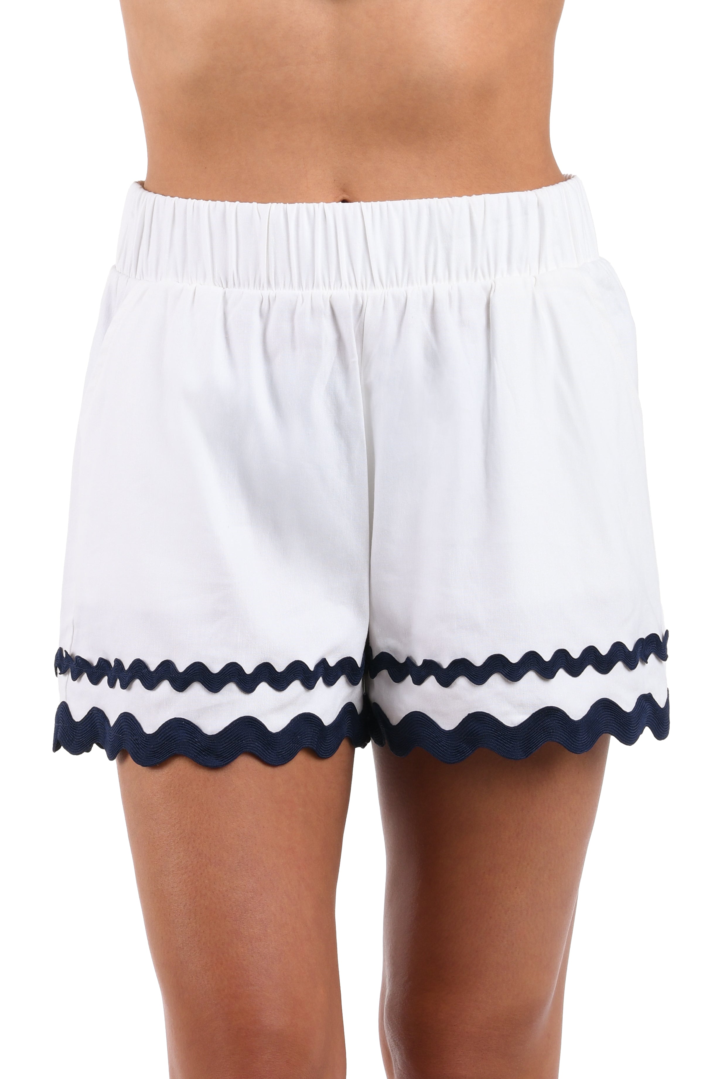 La Blanca Poolside Chic Shorts - White