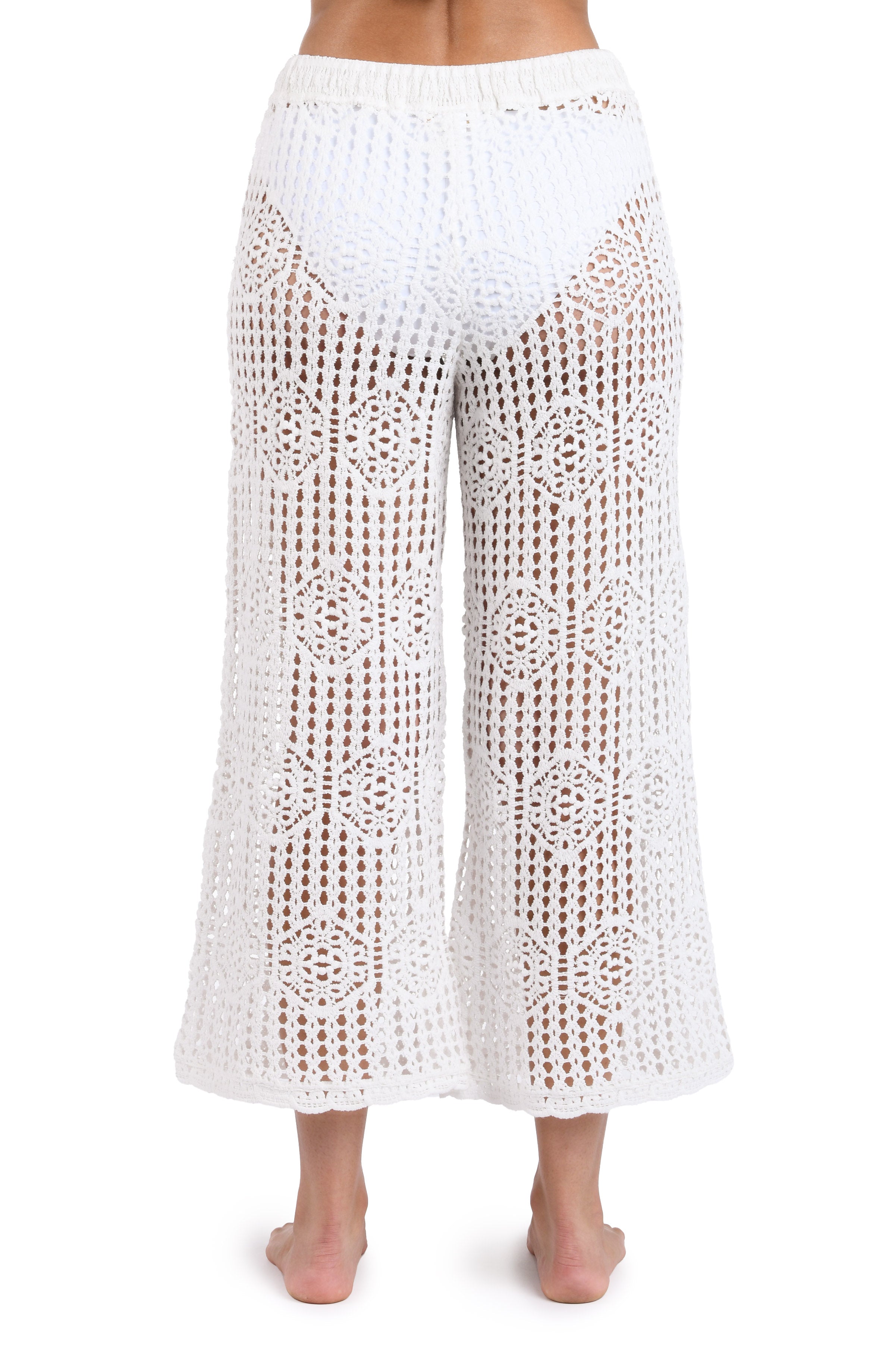 La Blanca Waverly Covers Pants - Ivory