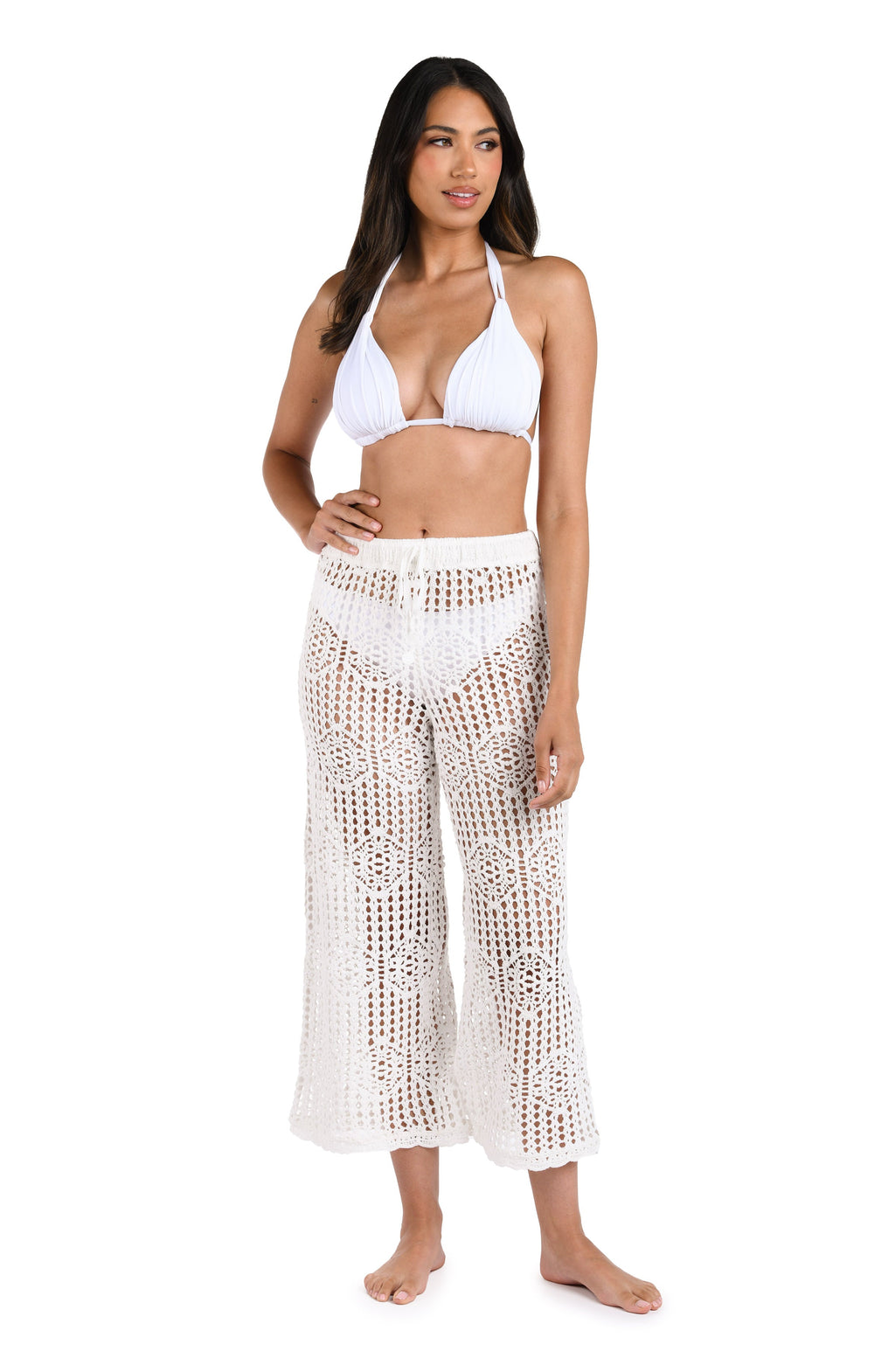 La Blanca Waverly Covers Pants - Ivory