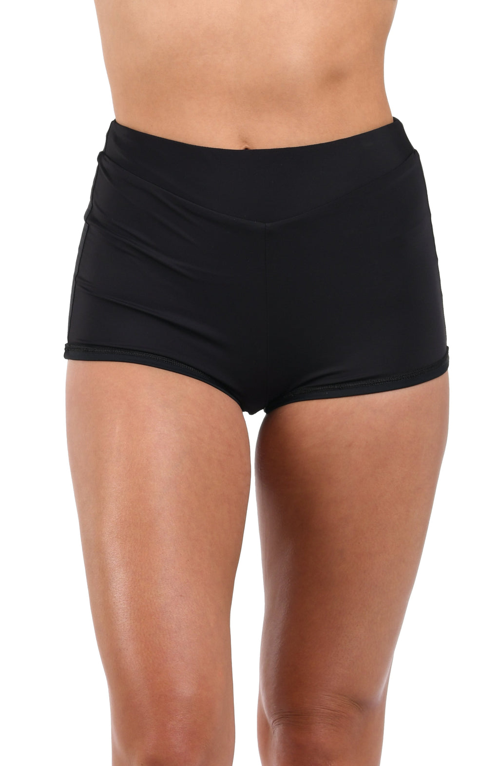 La Blanca Island Goddess Swim Short - Black