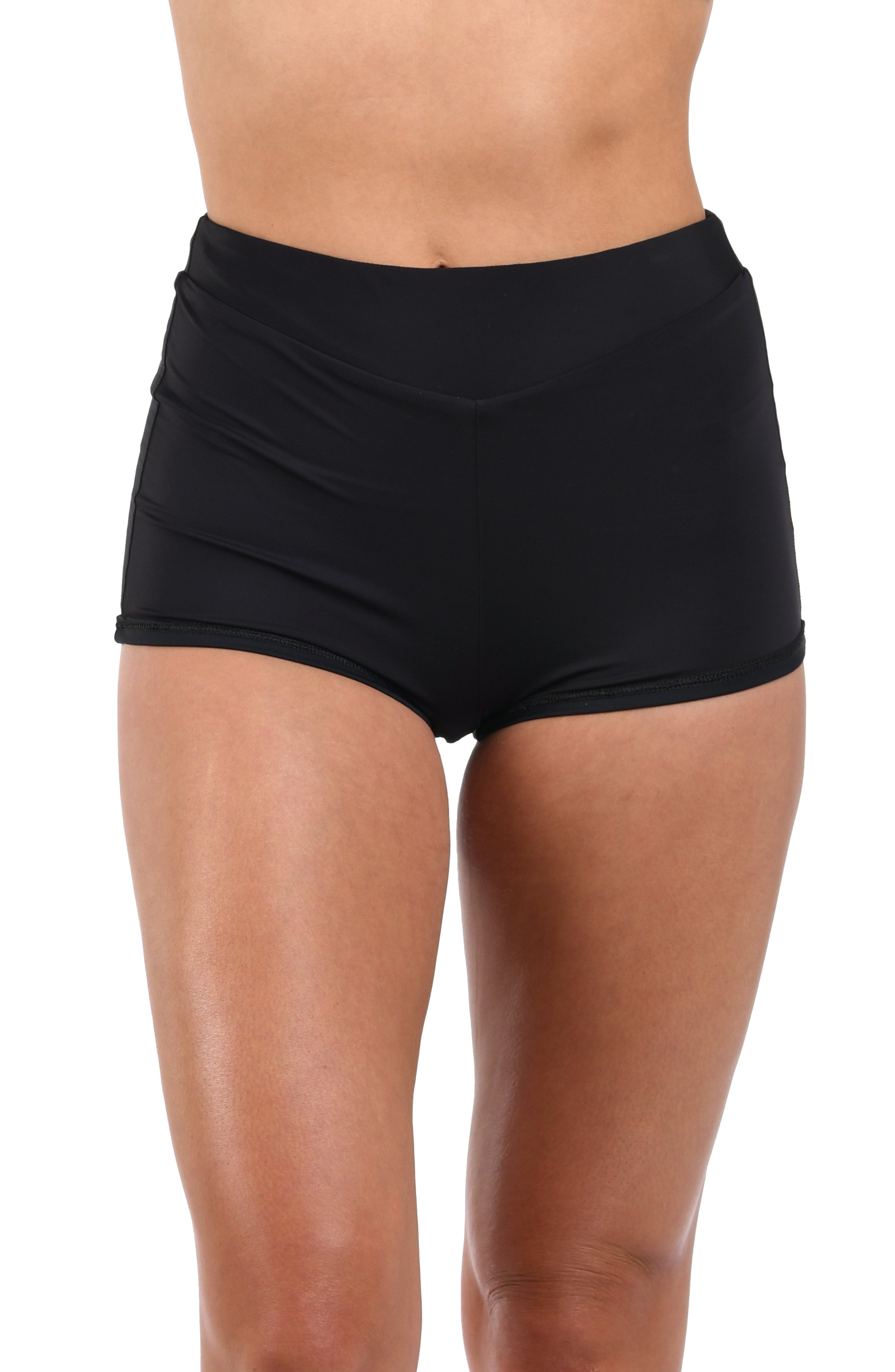 La Blanca Island Goddess Swim Short - Black