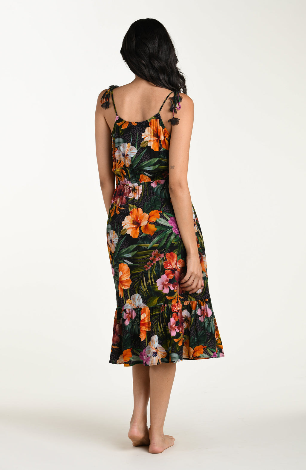 La Blanca Tropical Hideaway Midi Tank Dress