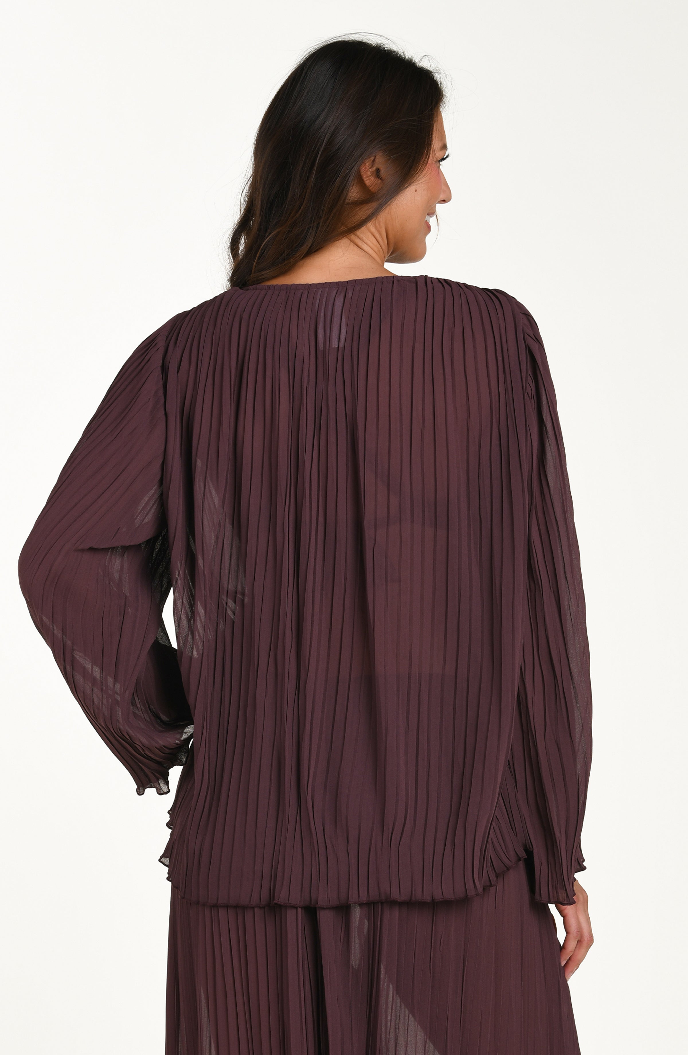 La Blanca Sunbeams Long Sleeve Cardigan - Truffle