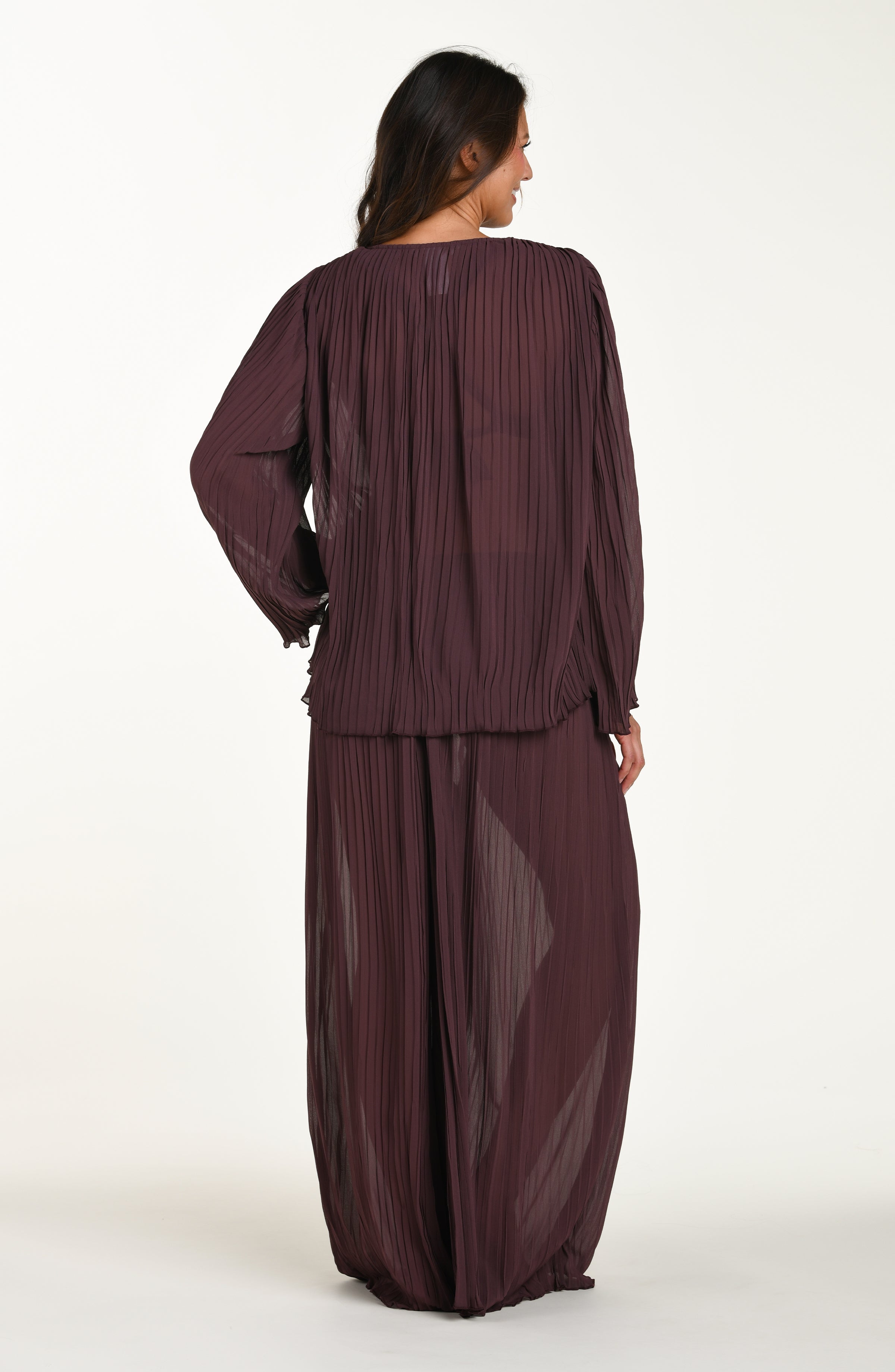 La Blanca Sunbeams Long Sleeve Cardigan - Truffle