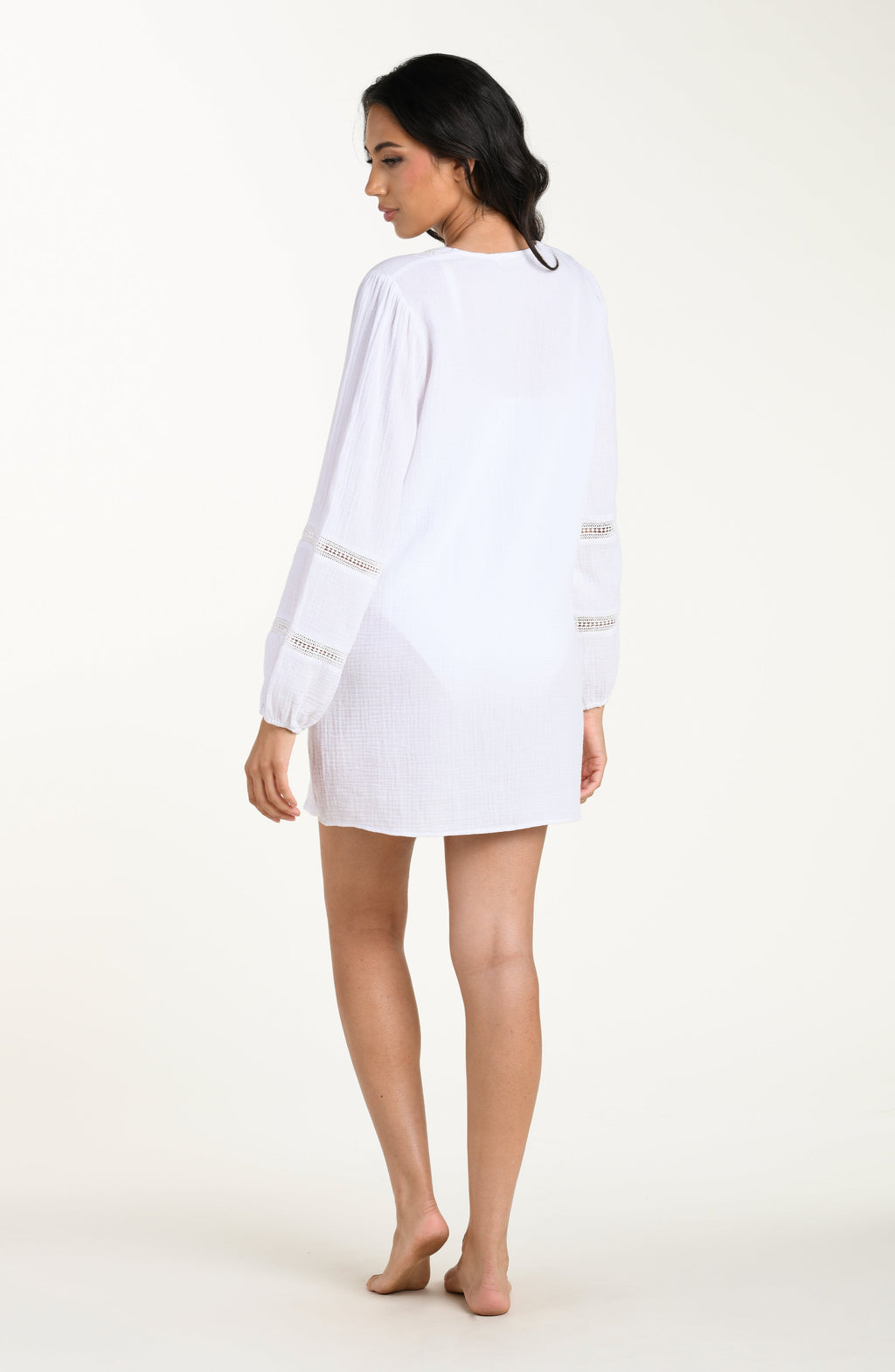 La Blanca Seaside Covers Tunic - White