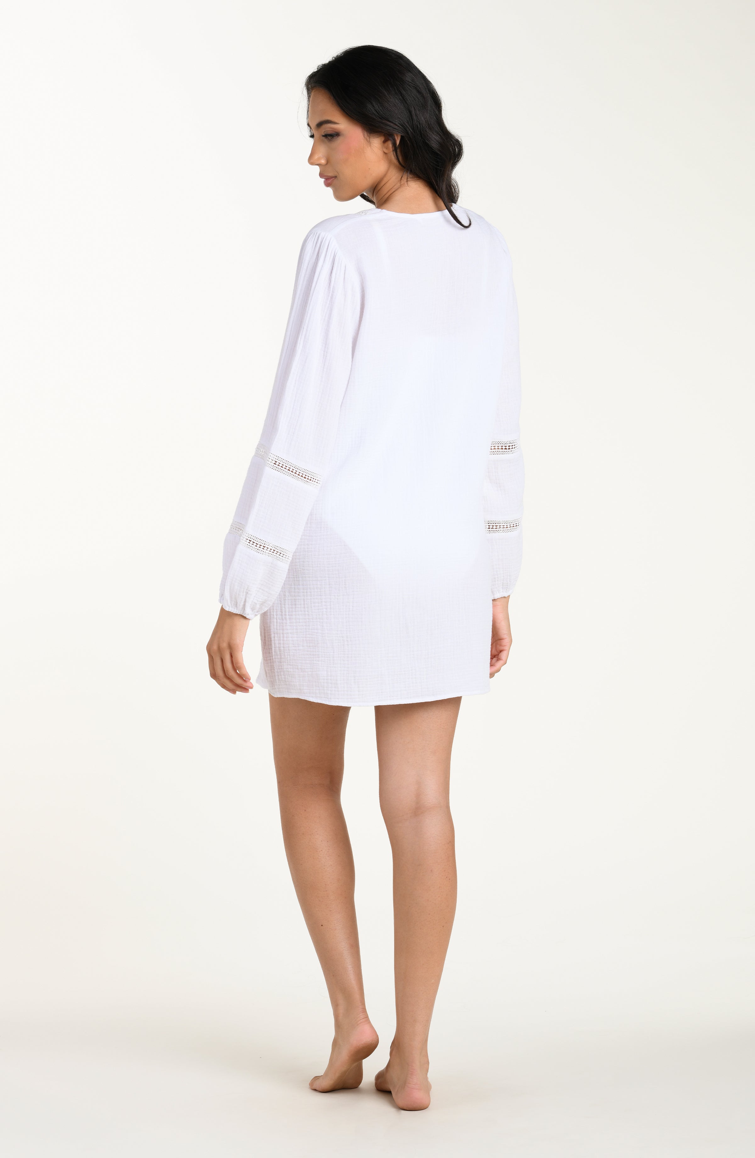 La Blanca Seaside Covers Tunic - White
