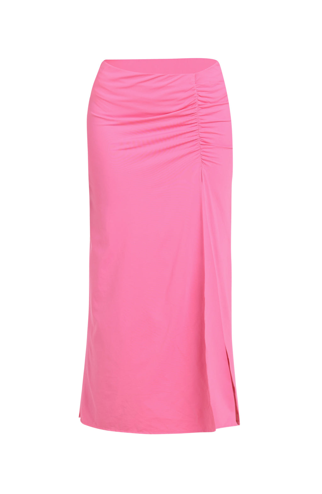 La Blanca Island Goddess Maxi Slit Skirt - Rose Pink