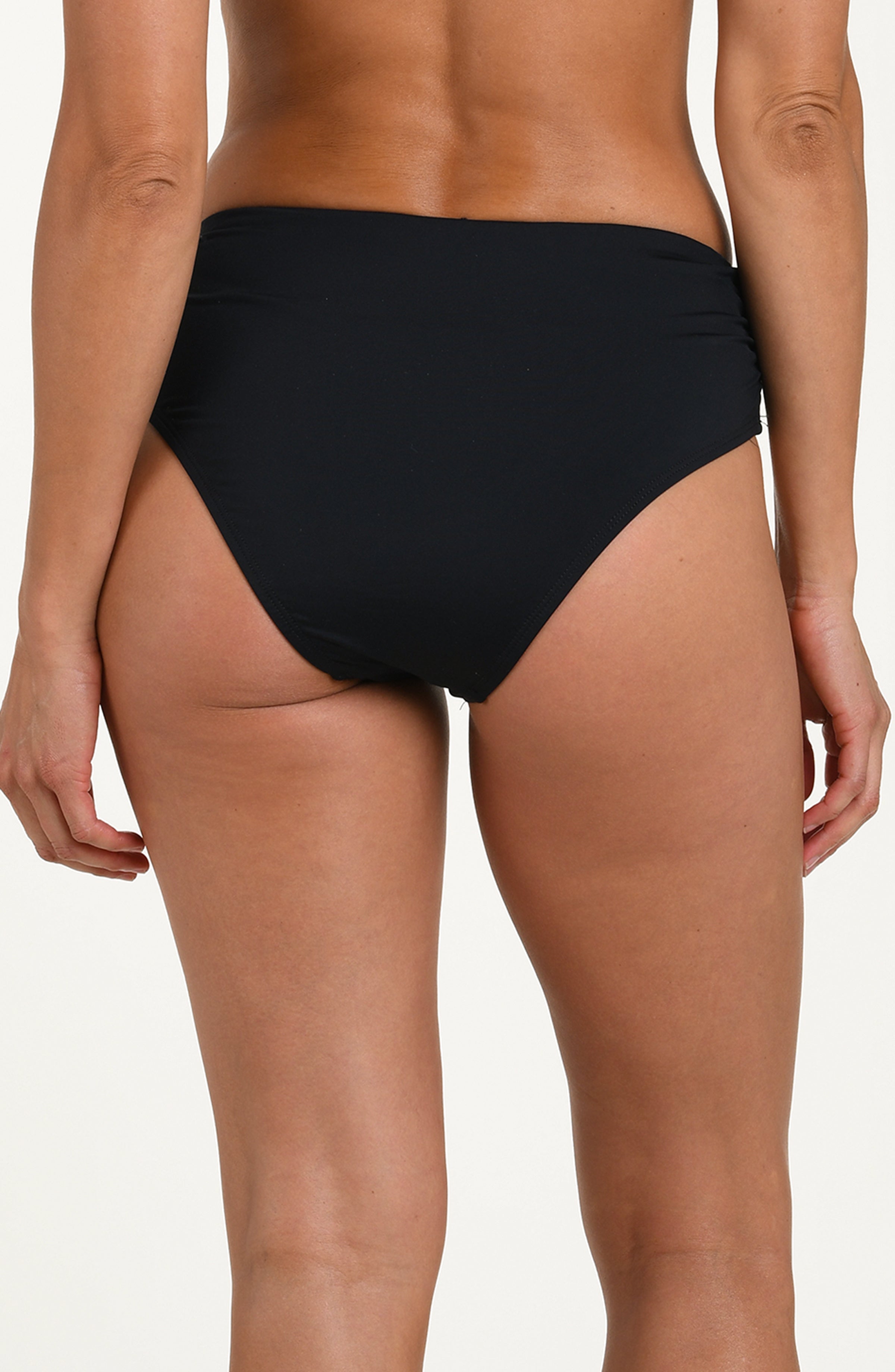 La Blanca Island Goddess Mid Rise Bottom - Black