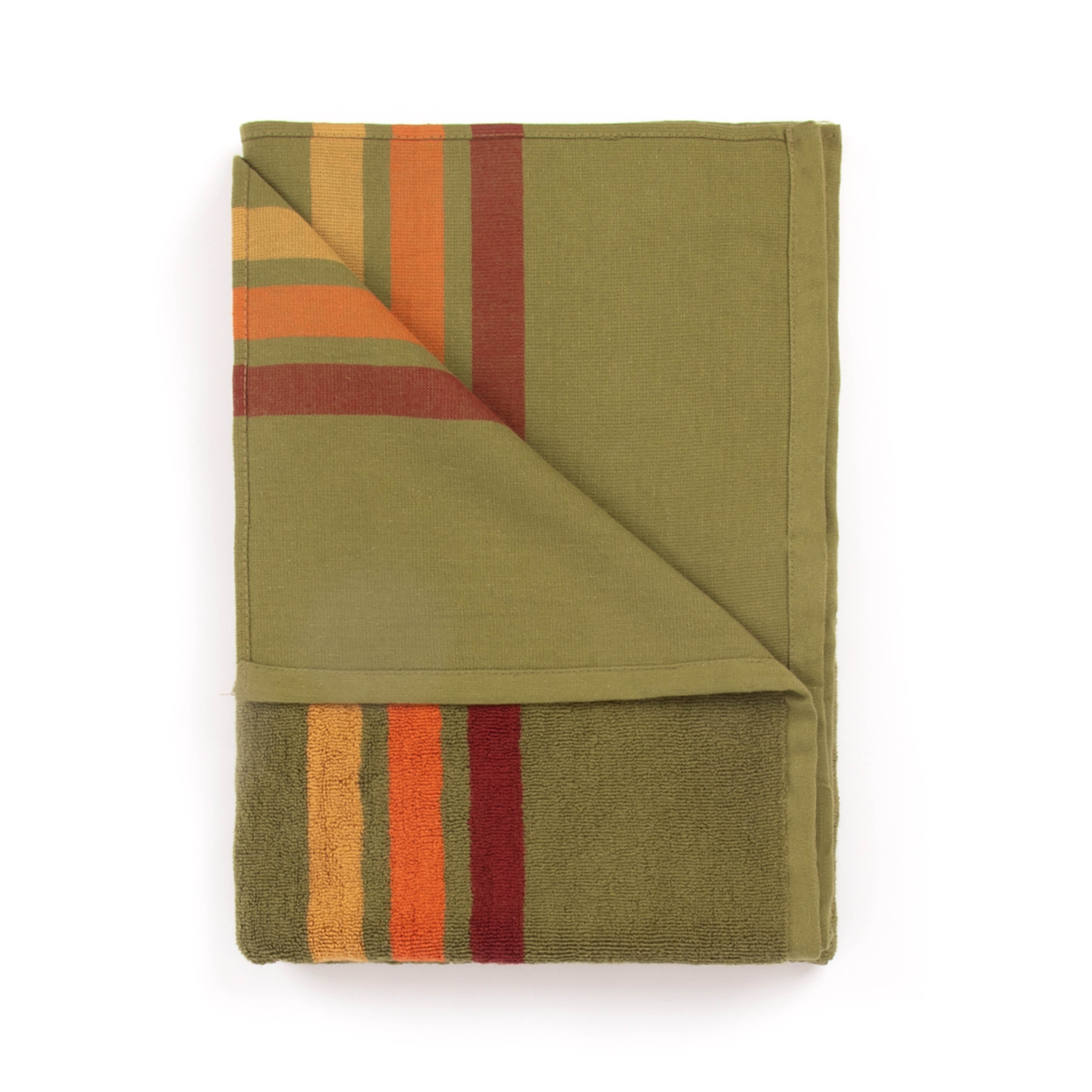 A multicolored beach towel by Layday