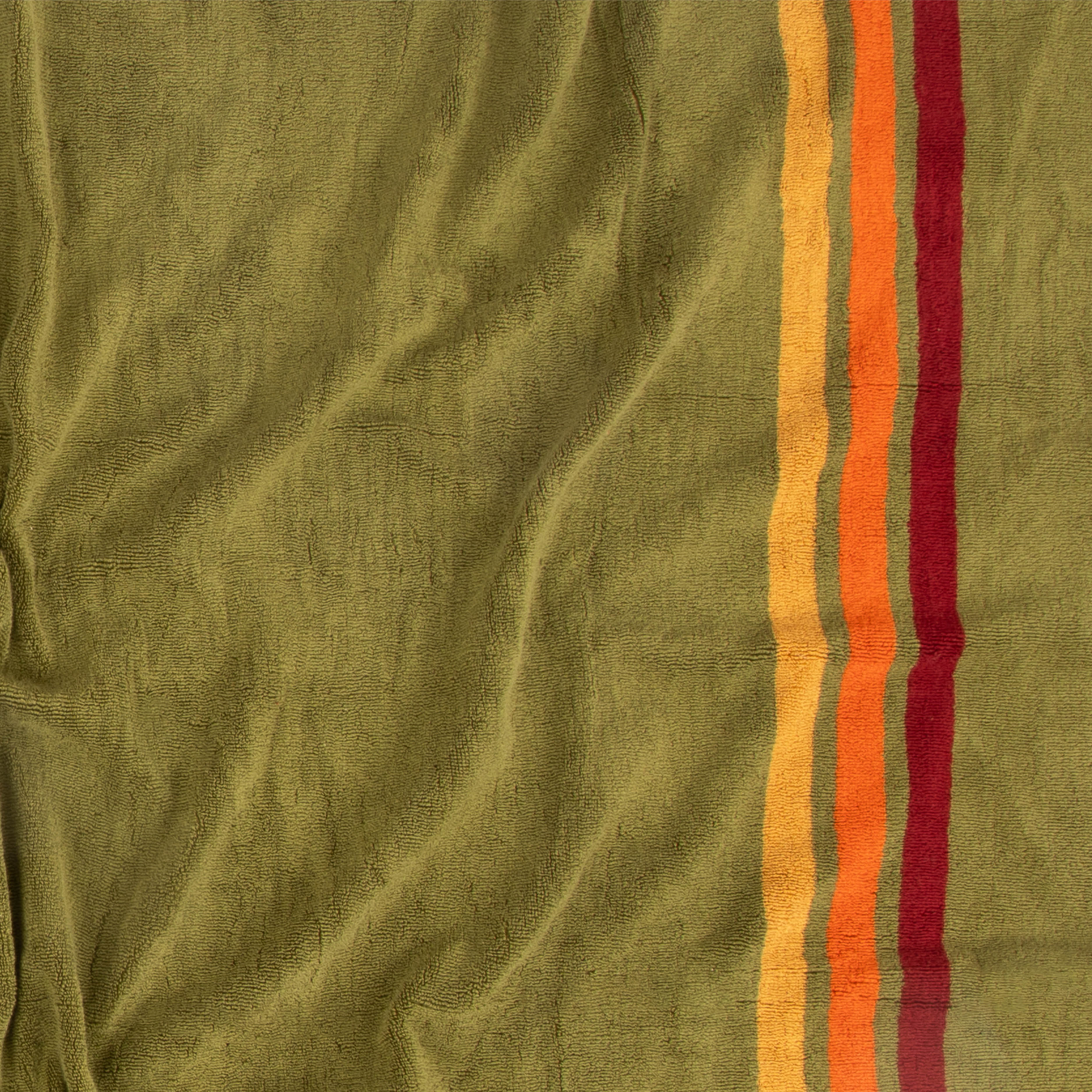 Close-up of a multicolored beach towel by Layday