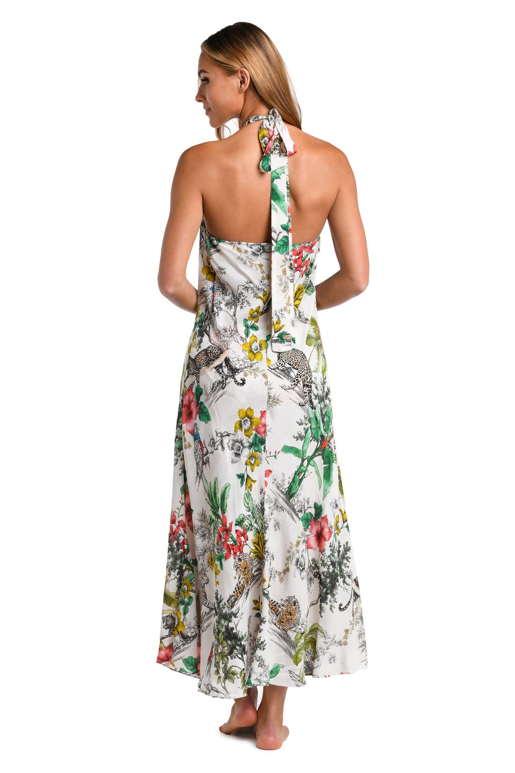 L'agence Soft Jungle Dress  - Multi
