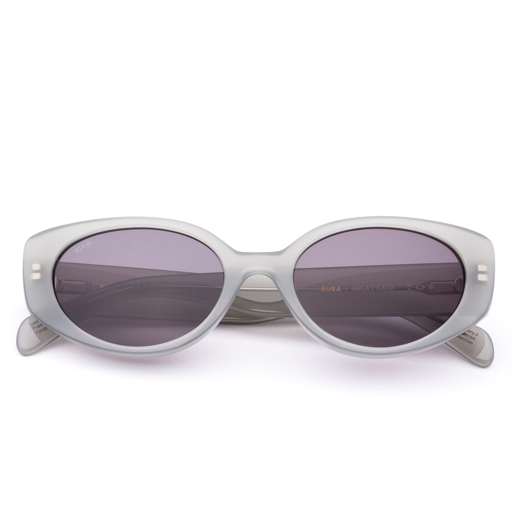 Sito Shades Aura - Milky Sage - Smokey Grey