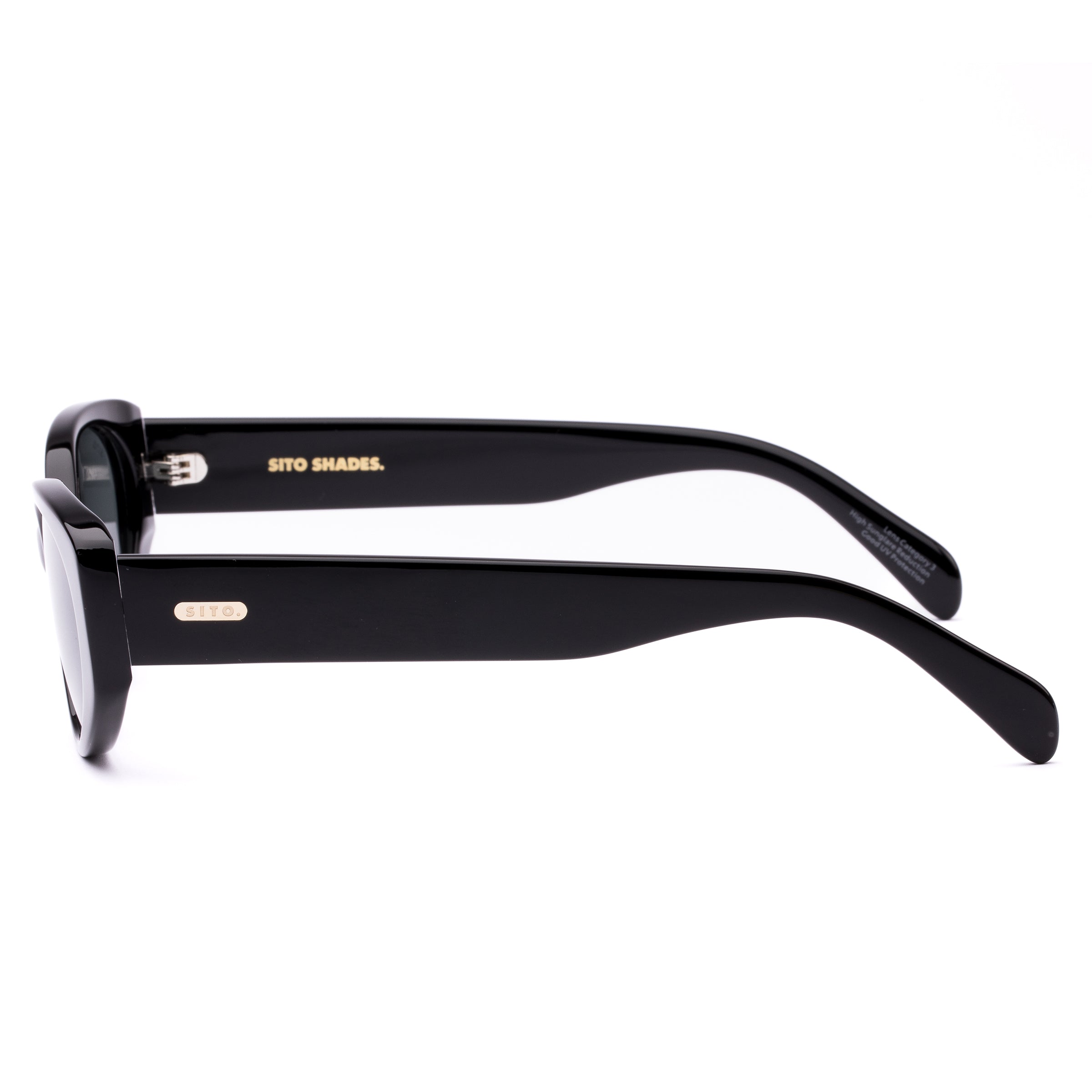 Sito Shades Aura - Black - Iron Grey Polar