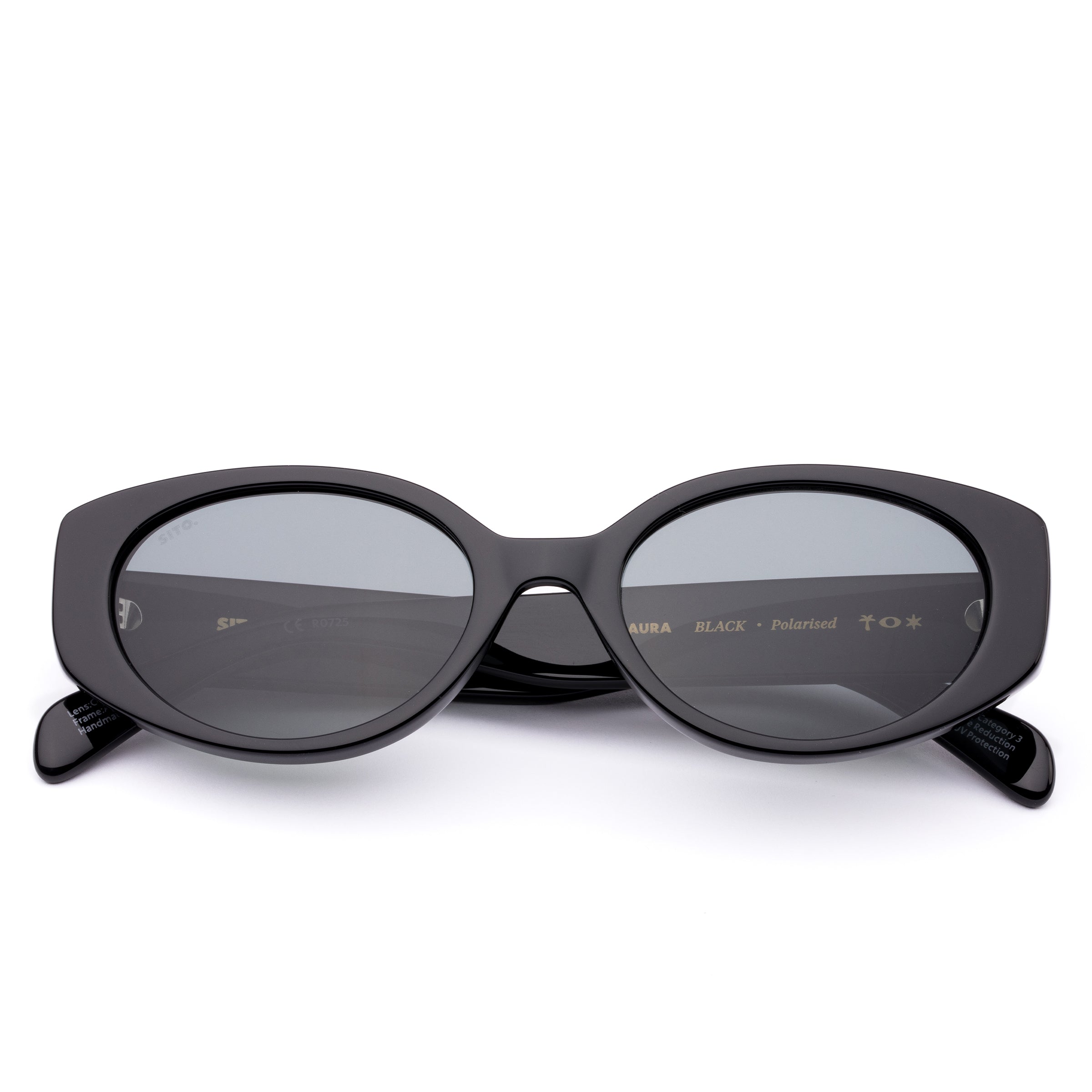 Sito Shades Aura - Black - Iron Grey Polar