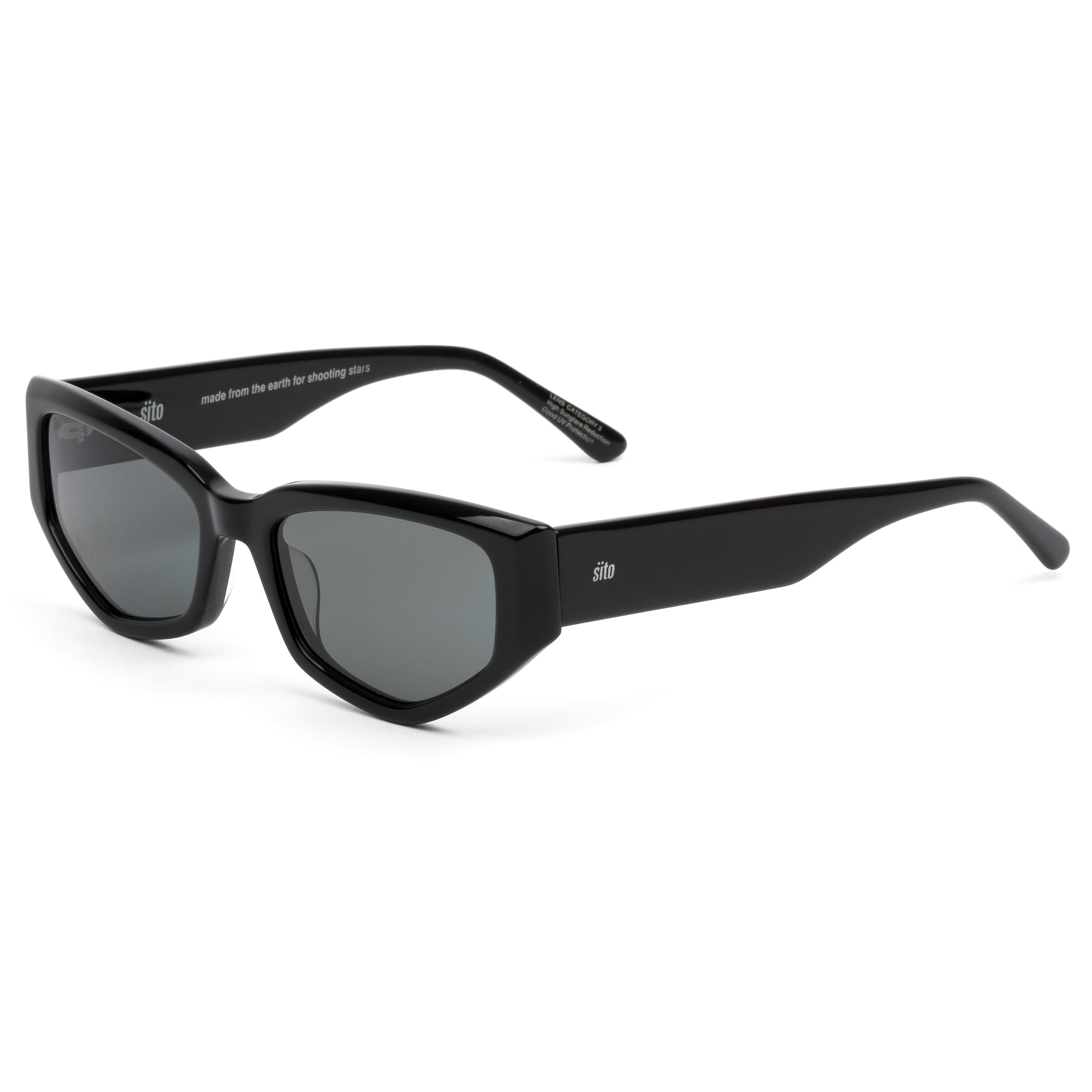 Sito Shades Diamond - Black - Iron Grey Polar