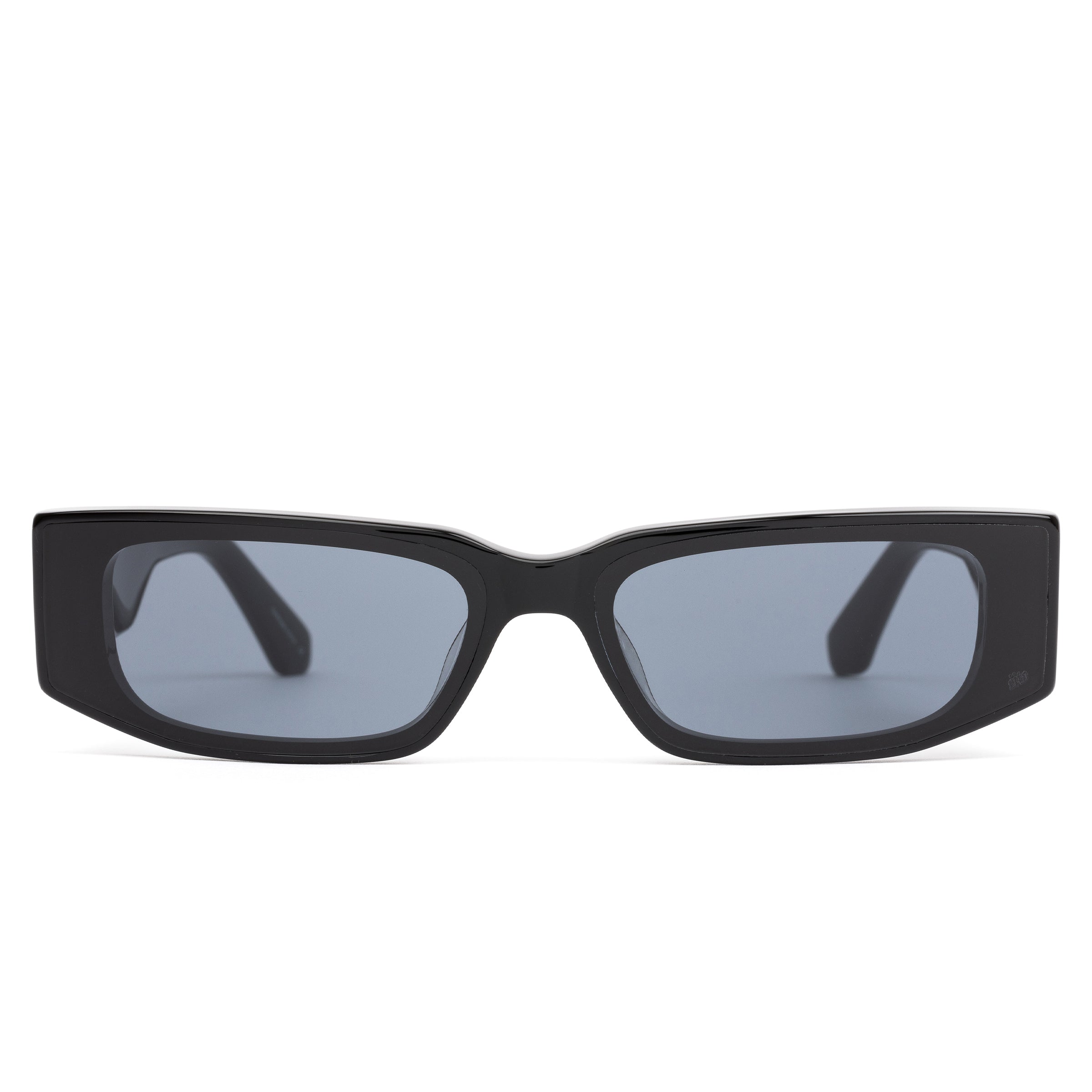 Black sunglasses with 'sito' branding on a white background