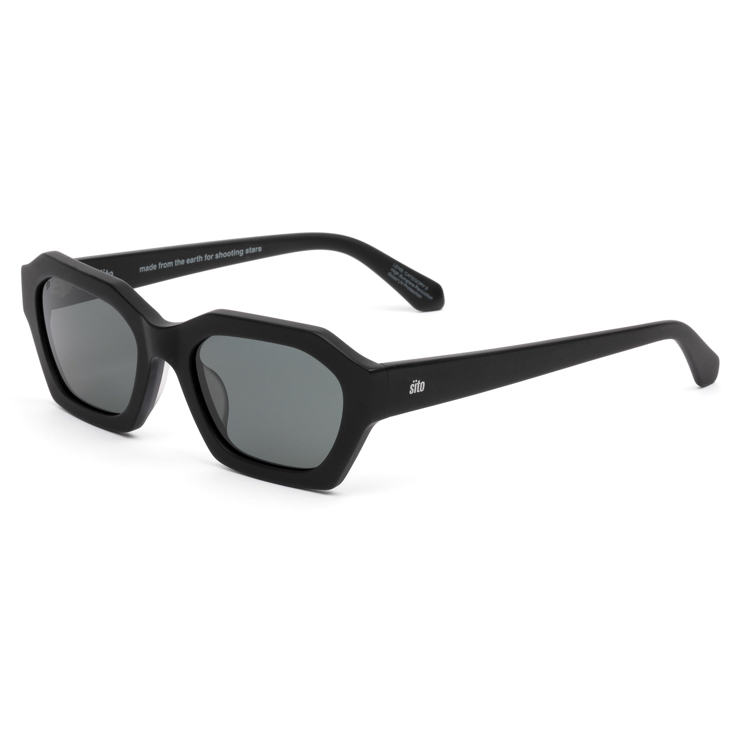 Sito Shades Kinetic - Black Grey - Iron Grey Polar