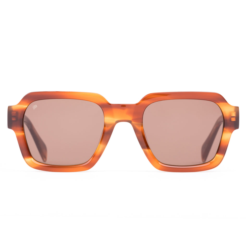 Sito Shades Leroy - Tangelo - Coffee