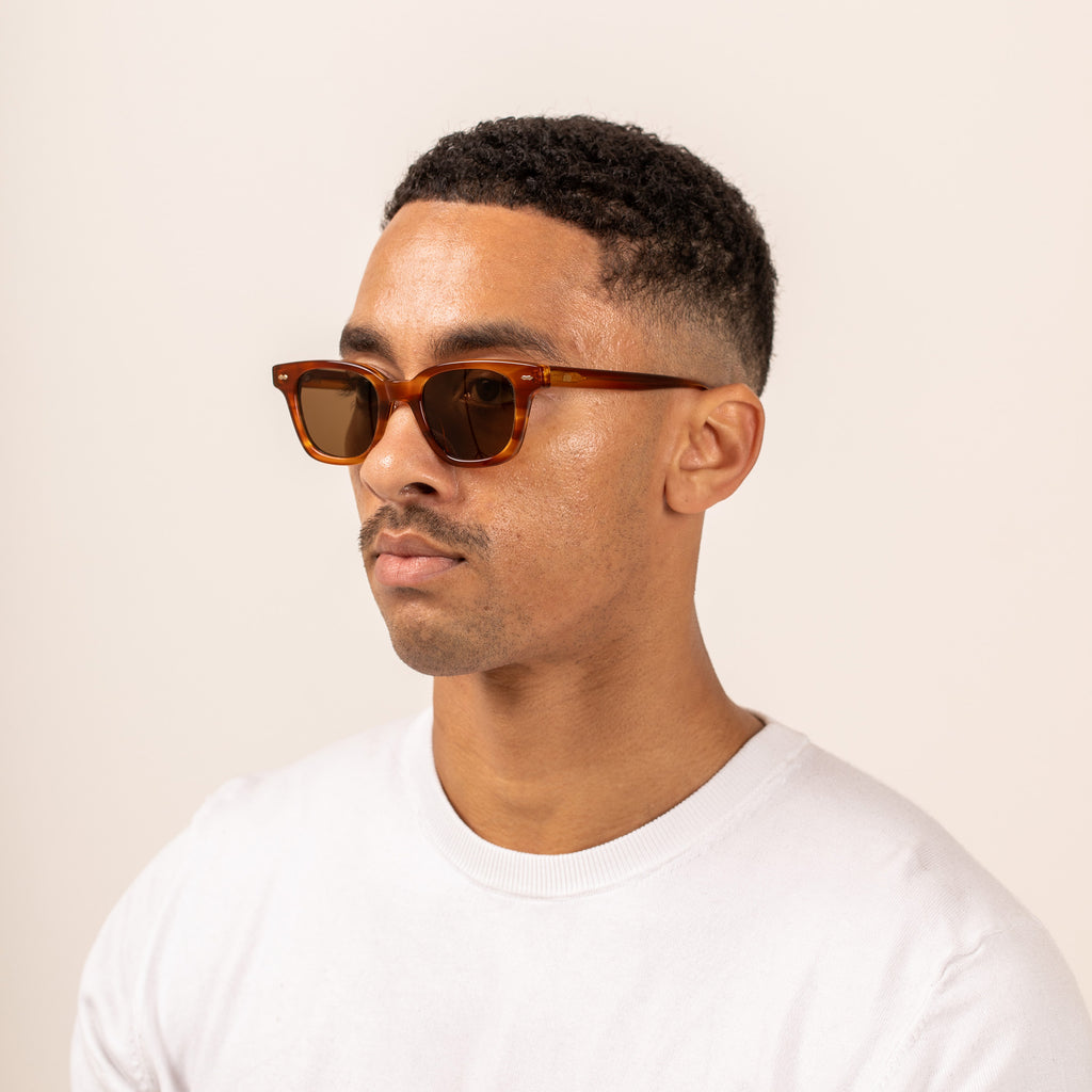Sito Shades Ryker - Tangelo - Brown Polar