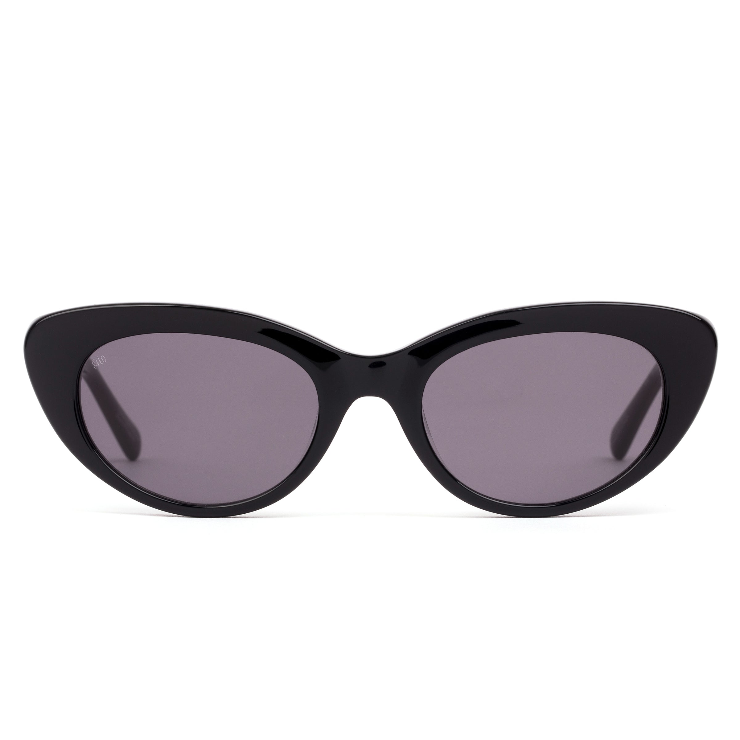 Sito Shades Siena - Black - Smokey Grey