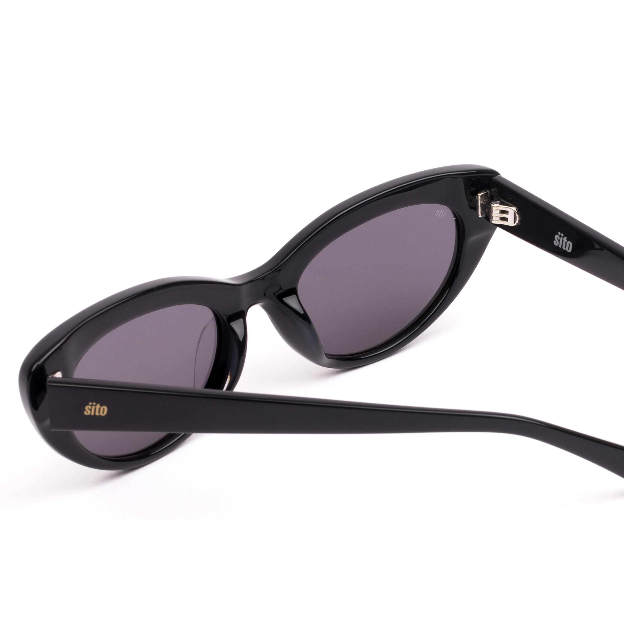 Sito Shades Siena - Black - Smokey Grey
