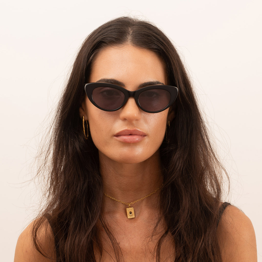 Sito Shades Siena - Black - Smokey Grey