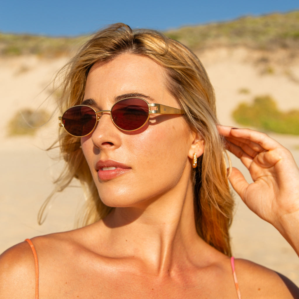 Sito Shades Stevie - Gold - Coffee