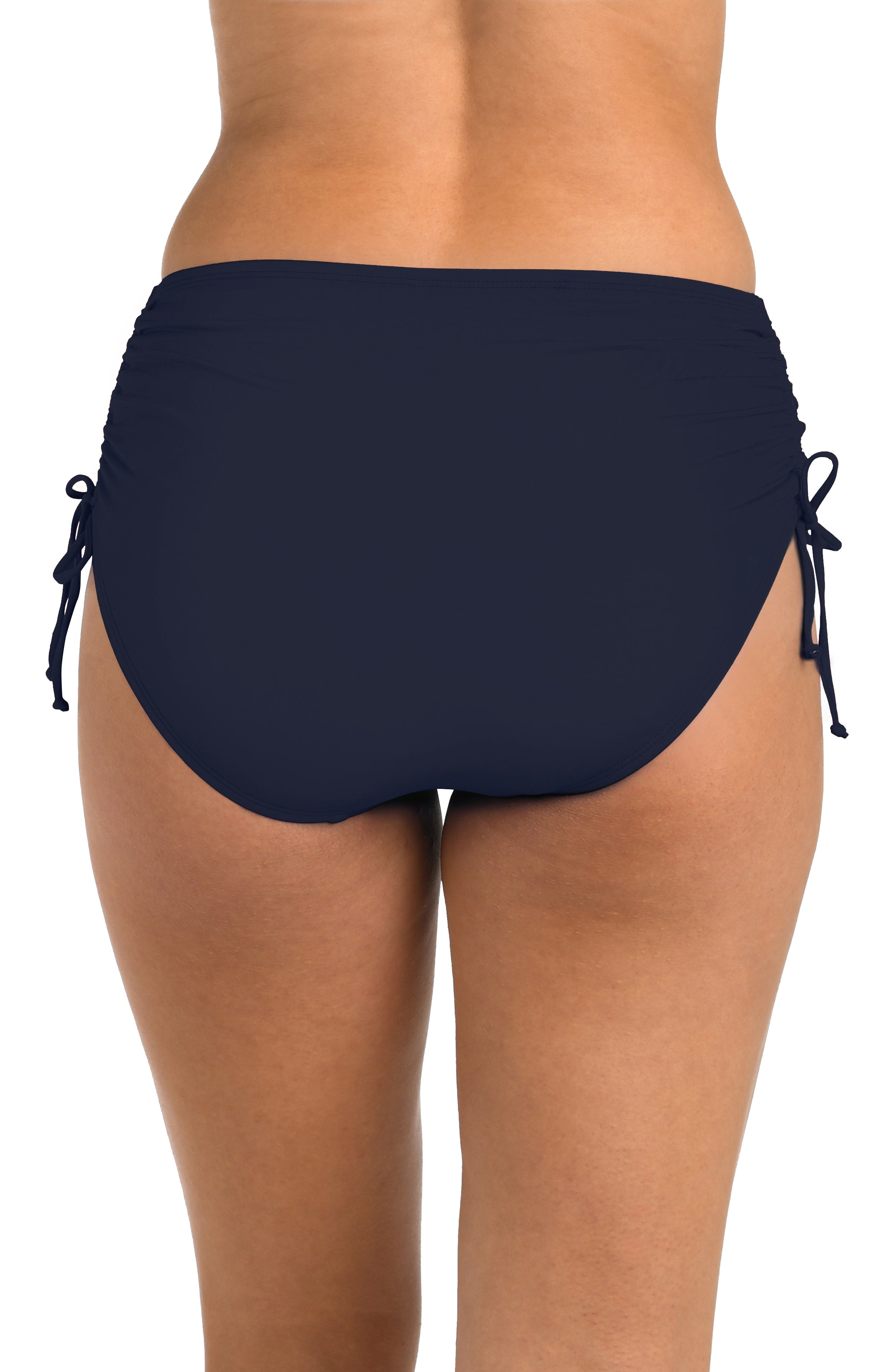 24th & Ocean Solids Adjustable Mid Rise Swim Pant - Midnight