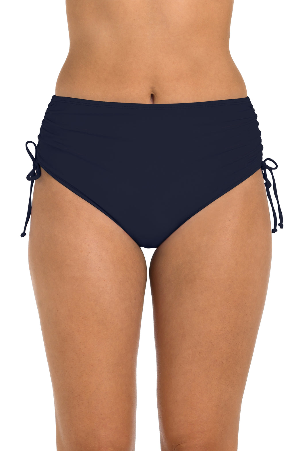 24th & Ocean Solids Adjustable Mid Rise Swim Pant - Midnight