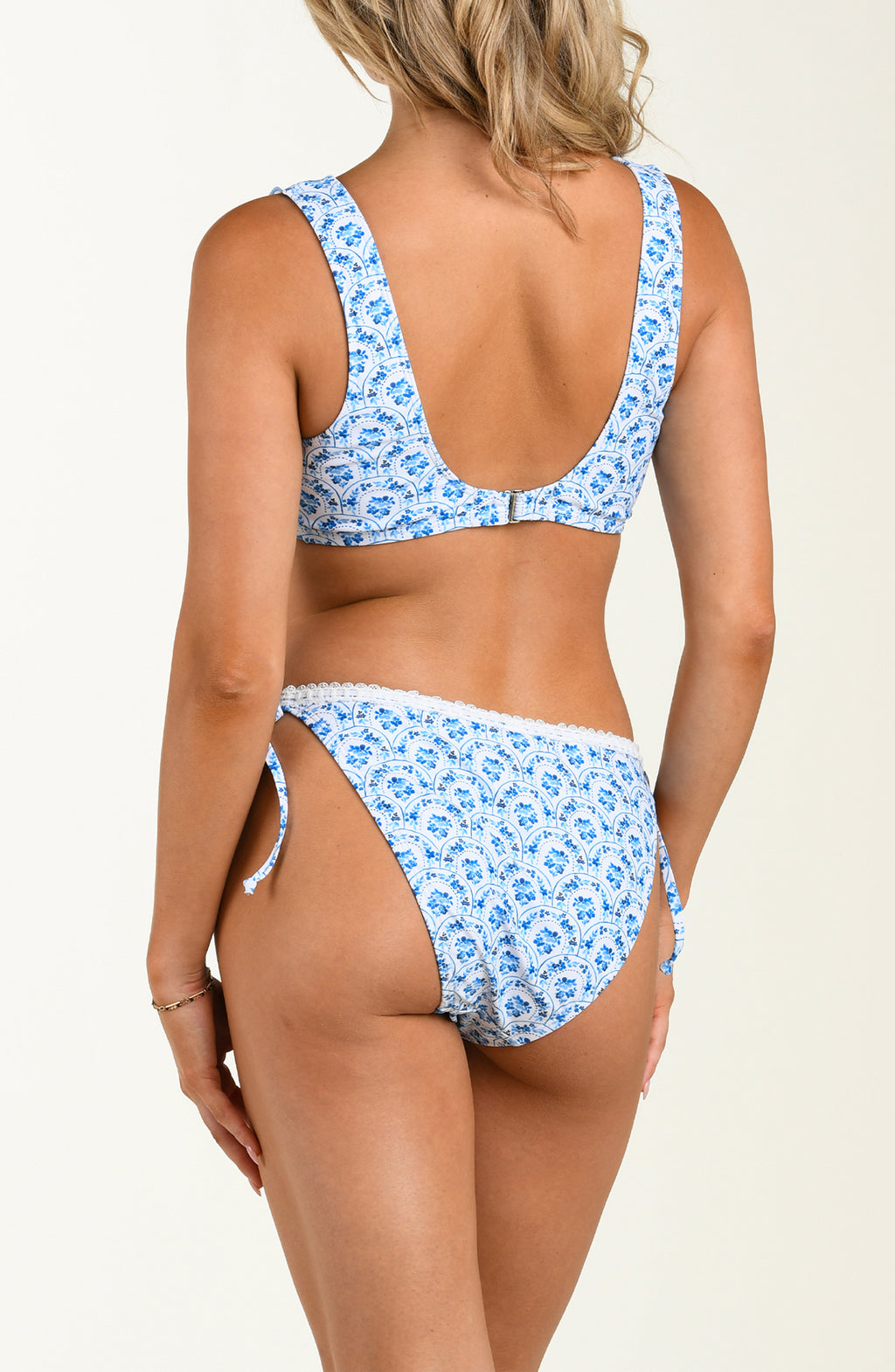 Citrus Penny Lane Bralette Bikini Top - Light Blue